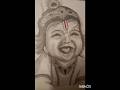 Krishna drawing🙏🎨✨ #pencildrawing #pencilsketch #krishna #drawing #easyart #artist #ashtami #udupi