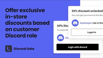 How to set up Shopify x Discord Gate App to offer Discord Role Based Discounts