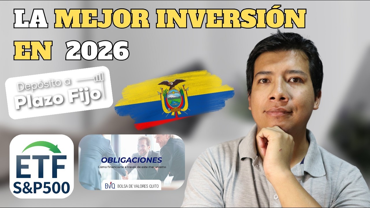 Las MEJORES Inversiones en Ecuador en 2026
