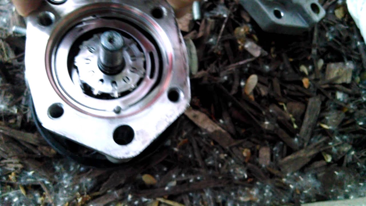 Inside a Subaru power steering pump YouTube