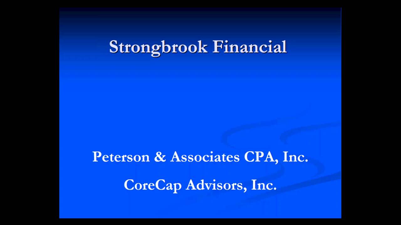 Strongbrook Financial with Nick Peterson - YouTube