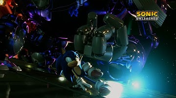 Sonic Unleashed (Xbox 360) Part 1 - Intro/Windmill Isle Day Act 1/2 (S Rank)