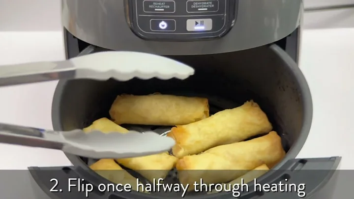 How to Air Fry SUMM! Crispy Spring Rolls