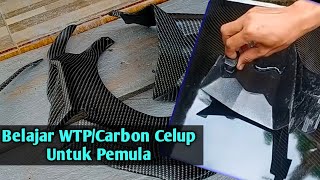 Belajar Water Transfer Printing/Carbon Celup, Untuk Pemula