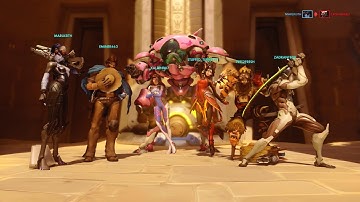 Overwatch | Temple of Anubis - Defense (D. Va)