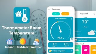 Room Temperature Thermometer for Indoor and Outdoor - Digital Thermometer App screenshot 2
