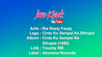 Ria Resty Fauzy  - Cinta Ku Sampai Ke Ethopia (Karaoke No Vocal)