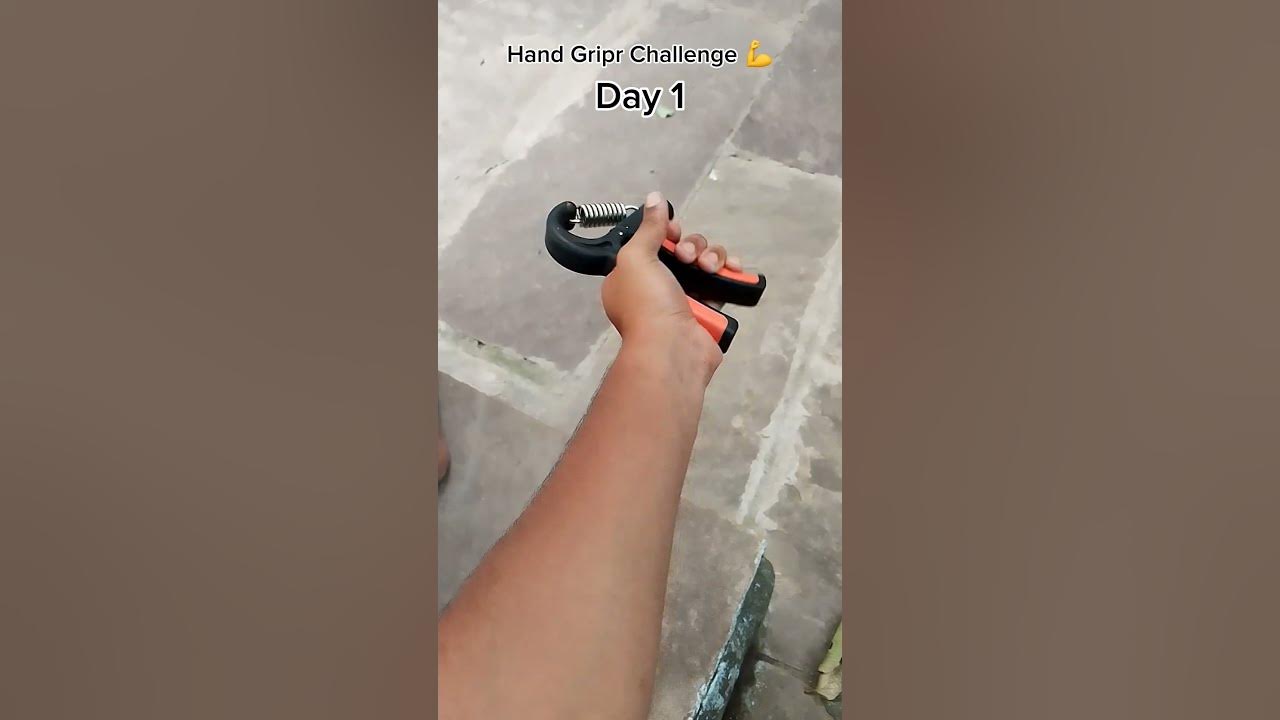 hand gripper body transformation day 1 hand gripper before and after hand gripper YouTube