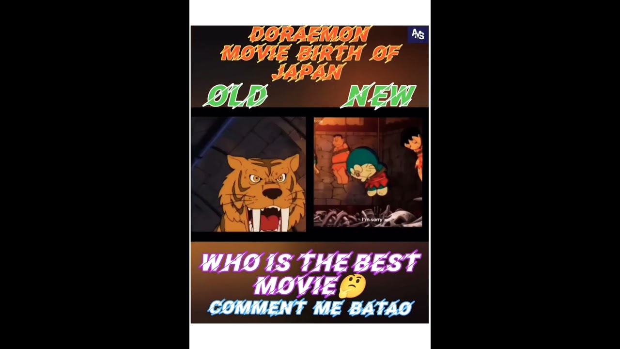 Doraemon Movie Birth of Japan {Old × New Movie}😱|🤔Who is the Best Movie