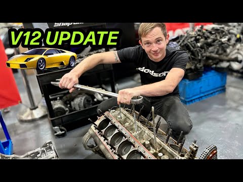 Murcielago V12 | Broken RS6 | Workshop Update No.27 - YouTube