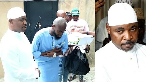 SEE MC OLUOMO REACTION AS HIS BOYS SURPRISE AND CELEBRATE HIM ON HIS BIRTHDAY