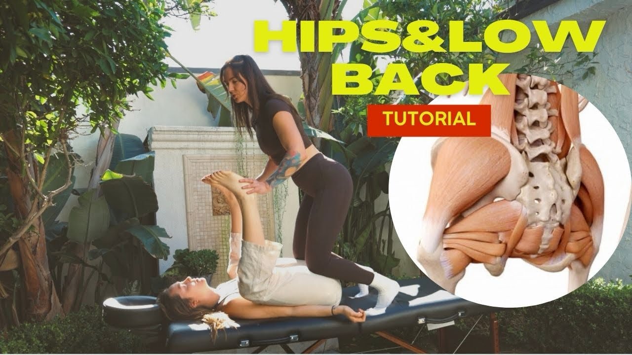 Low Back Relief & Hip Opening | Table Thai Massage Tutorial - YouTube