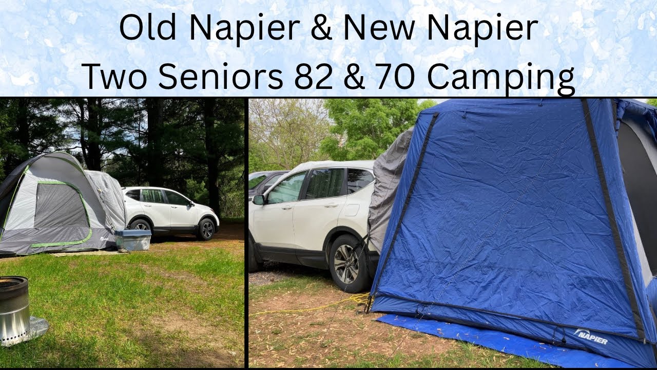 Napier Upgrade from Backroadz to Sportz SUV tents: The Old Napier & The New