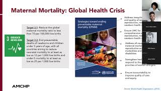 AMCHP Global Health Webinar - Amplifying Birthworker Models of Care