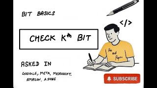 Check K-th Bit (Kth Bit) | Step-by-Step Solution &amp; Interview Tips | Pen &amp; Paper