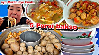 RANDOM 5 PORSI BAKSO DI MUSIM HUJAN💦