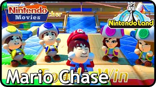 Nintendo Land  Mario Chase Compilation 5 Players Maurits Vs Rik Vs Danique Vs Thessy Vs Anja
