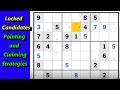 Locked Candidates as Elimination Techniques: Pointing and Claiming Sudoku Strategies