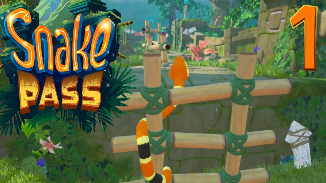 Världens bästa orm! | Snake Pass På Svenska (Nintendo Switch) | Avsnitt 1 | Med Danne