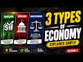 Lacture 3 Economic Systems Made Easy🔥 | Capitalism, Socialism & Mixed Economy (For All Students)