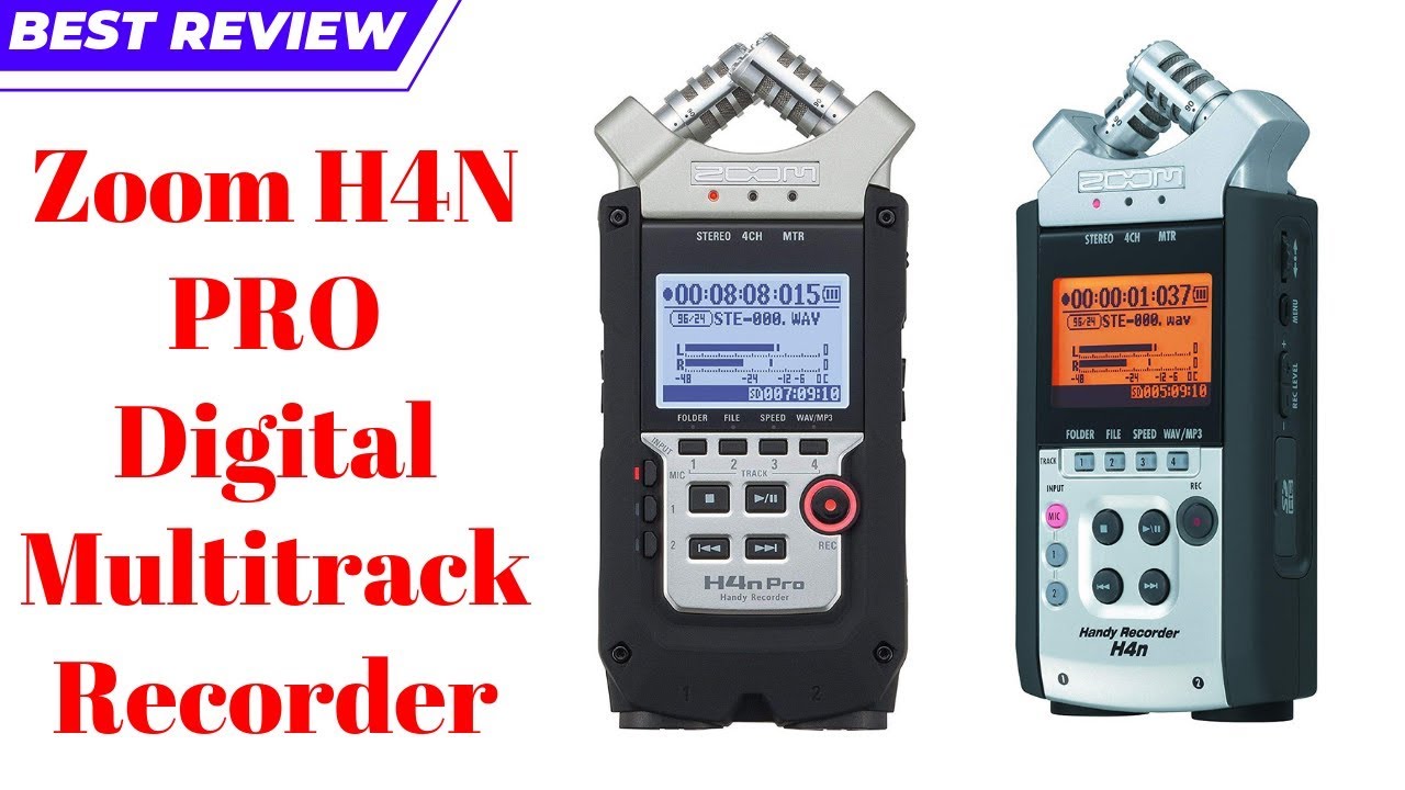 Zoom H4N PRO Digital Multitrack Recorder Review YouTube