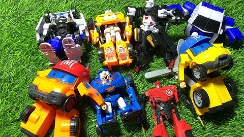 7 Minutes Compilation ASMR Robot Transformers | Transform From Robots To Cars [ASMR TOYS]