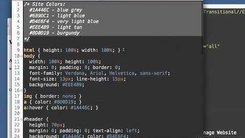 097  Создание и оформление первой страницы  (Lynda.com) Изучаем php