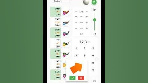 Notebook for Golf Clash Demonstration Wind Directional input iOS