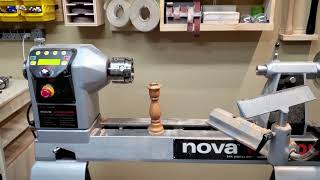 The Start of a BEAUTIFUL Relationship! - Nova Orion DVR Lathe - First Chips!