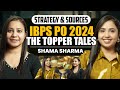 The topper tales  ibps po 2024 topper shama sharma  2nd attempt  strategy  sources