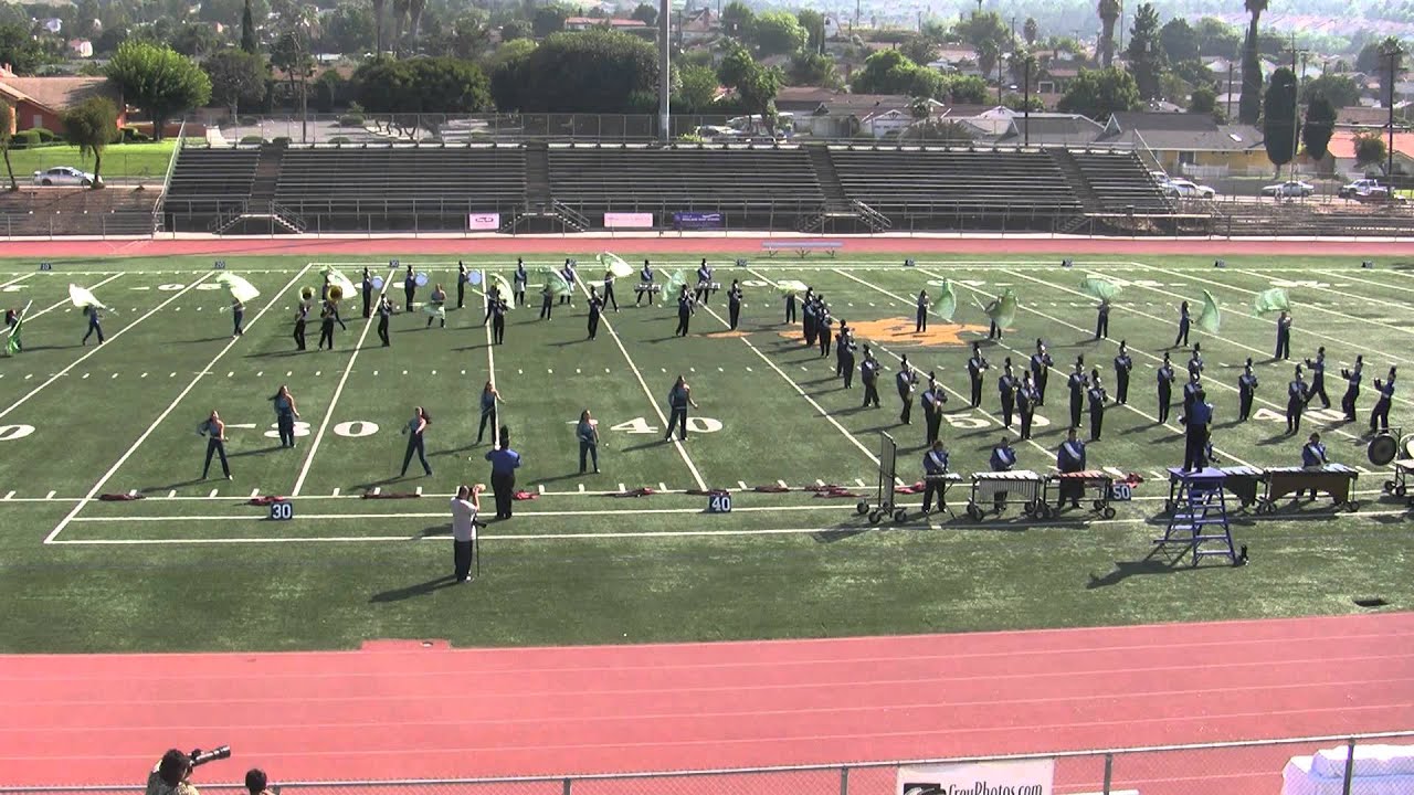 El Rancho High School Marching Dons Band @ Rowland Field Show ...