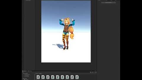 Unity-Chan with Azure Kinect