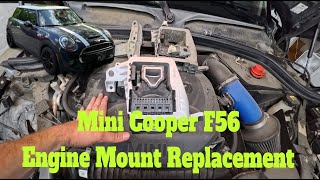 Mini Cooper F56 Top Engine Motor Mount Replacement How To