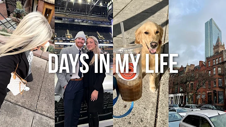 BOSTON VLOG 1: bruins v flyers game, new hair & mi...