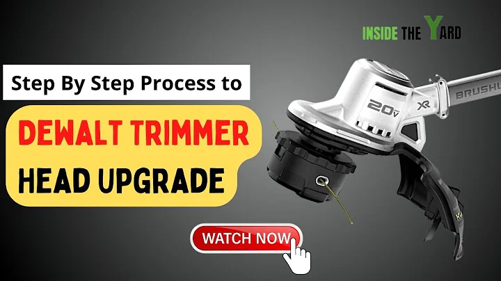 Dewalt Trimmer Head Upgrade [  Step By Step Process  ]