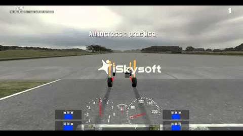 lfs drifting tutorial for keyboard stabilizer part 4(DRIFT LINE)