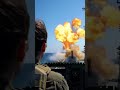 INSANE Warship Attack Caught LIVE — Unbelievable Precision Strike! 🚢🔥 #Shorts