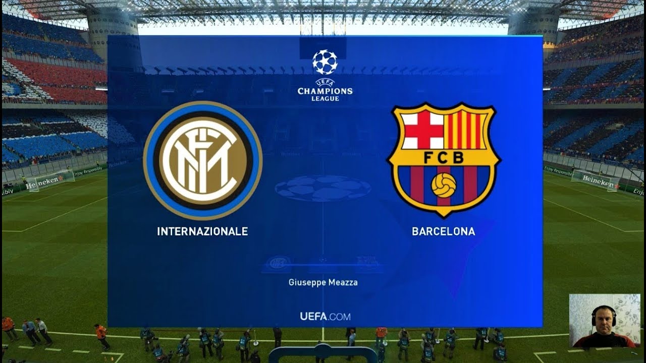 Интер - Барселона | Лига Чемпионов УЕФА | PES 2019