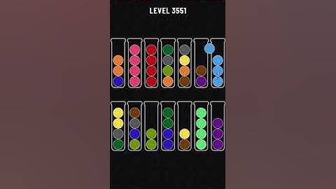 【Ball sort puzzle】  Level 3551
