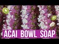 Açaí Bowl Soap + With REAL Açaí & Pumpkin Seeds | Royalty Soaps