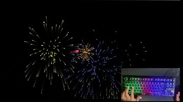 ASMR programming coding fireworks | No Talking | #asmr #asmrsounds