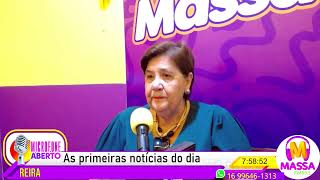MICROFONE ABERTO TAQUARITINGA MASSA FM 24/08/26De Segunda a Sexta das 06:00 as 08:00