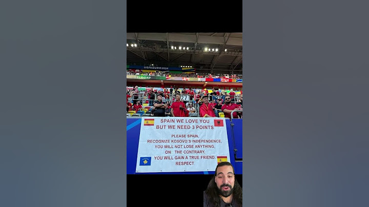 Albania V Spain: What a Sign! #Albania | #Spain | #Kosovo | #euro2024