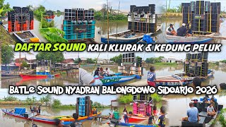 Daftar Sound Pengendali Air Nyadran Balongdowo Sidoarjo 2026 Bagian Timurdiisi Dg Sound Fighter 