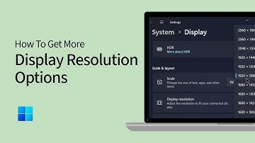 How To Get More Display Resolution Options in Windows 10/11
