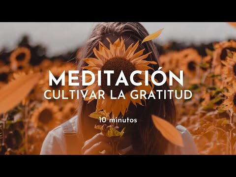 Meditación guiada de GRATITUD | Meditación 10 minutos Gabriela Litschi