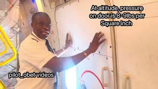 Aircraft Plug type doors - B747 demonstration