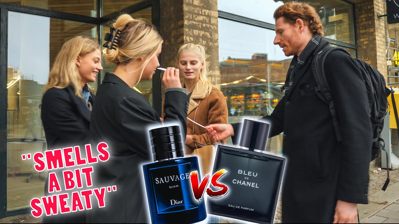 Dior Sauvage Elixir VS Bleu de Chanel EDP - Girls reactions - Fragrance  Battle! - YouTube