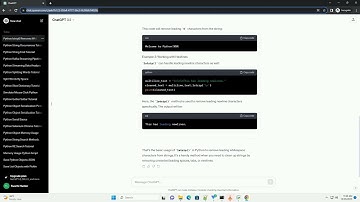 python strip leading whitespace
