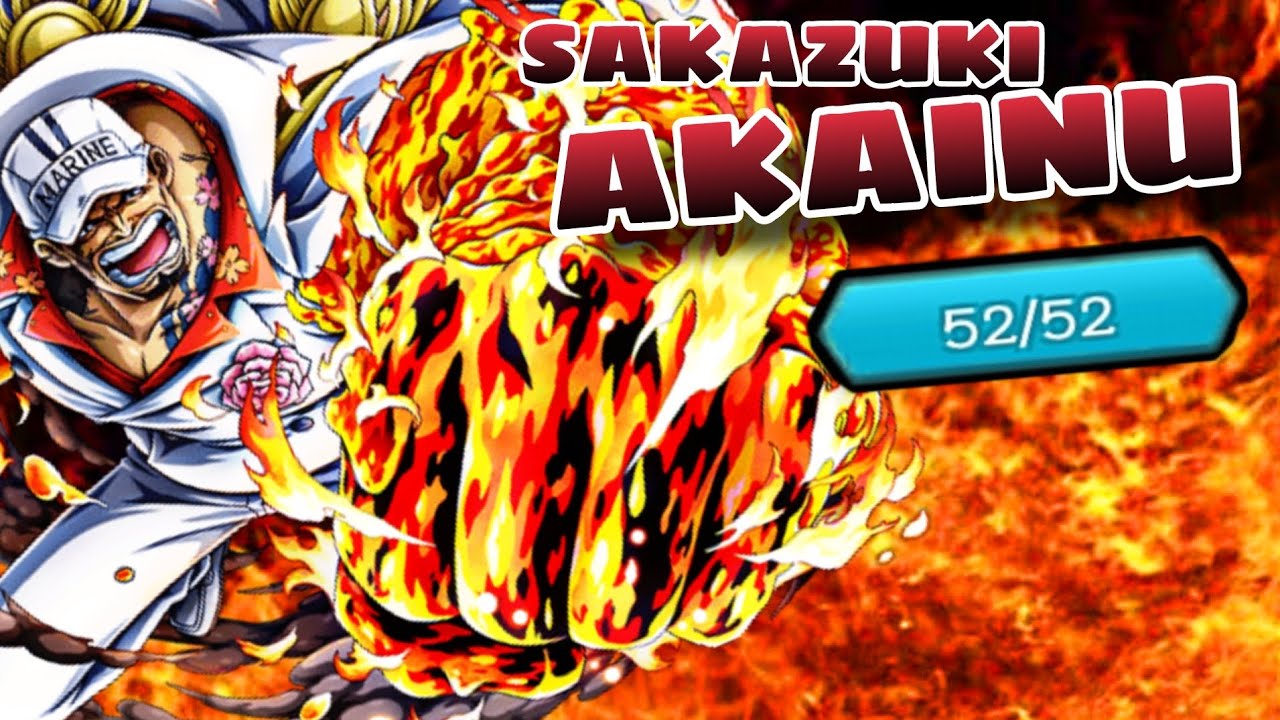 One piece bounty rush AKAINU BOOST 52/52 FULL GAMEPLAY YouTube